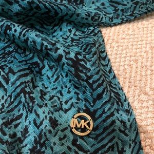Michael Kors Blue/Teal scarf